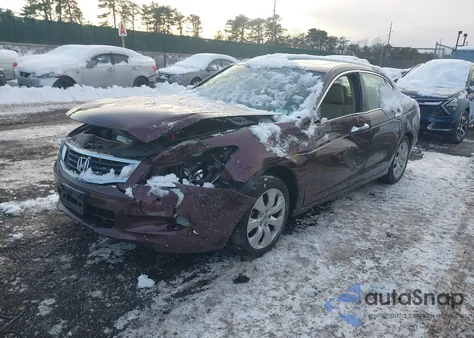 2010 Honda Accord 3.5 Ex-L z USA, uszkodzony, nr VIN 5KBCP3F86AB016764